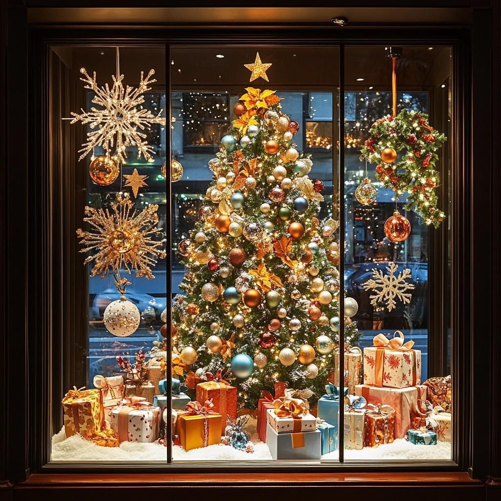9 Dicas Para Montar uma Vitrine de Natal Encantadora 6 9 Dicas Para Montar uma Vitrine de Natal Encantadora