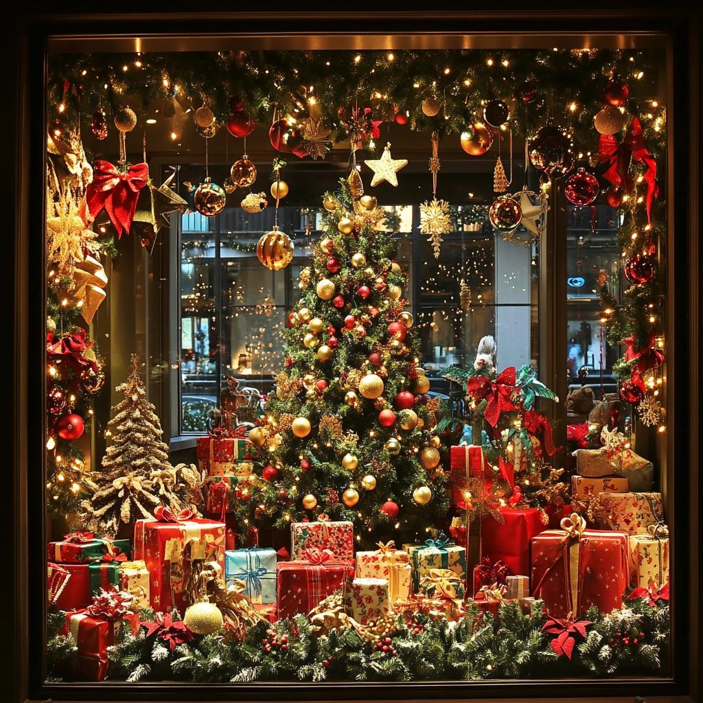 9 Dicas Para Montar uma Vitrine de Natal Encantadora 8 9 Dicas Para Montar uma Vitrine de Natal Encantadora