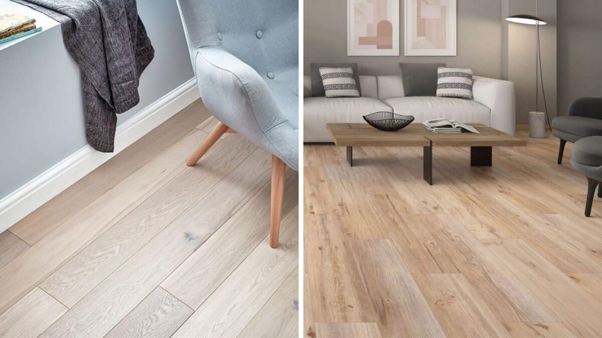 Os Pisos Favoritos dos Designers em 2025: Opções para uma Decoração Elegante 3 Pisos em tons neutros, como bege, cinza-claro e off-white, seguem como forte tendência em 2025.