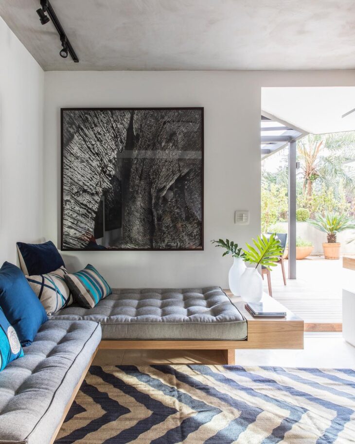 Almofadas Futon: 10 Ideias Para Decorar Com Conforto 10 Até exemplares com grandes dimensões.