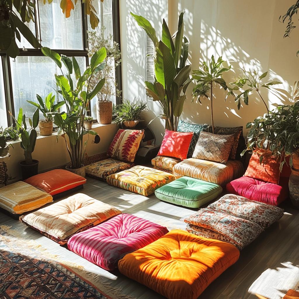 Almofadas Futon: 10 Ideias Para Decorar Com Conforto 4 Almofadas Futon: 40 Ideias Para Decorar Com Conforto