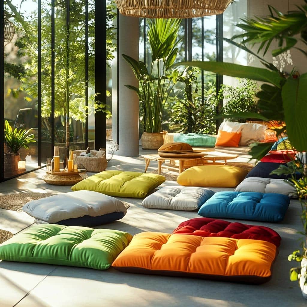 Almofadas Futon: 10 Ideias Para Decorar Com Conforto 8 Almofadas Futon: 40 Ideias Para Decorar Com Conforto