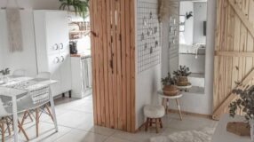 Aposte na decoração minimalista em tons de cinza: o apartamento do jovem solteiro 5 Decoração neutra e minimalista em apartamento de 50m².