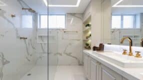 10 Banheiros com Bidê para Você se Inspirar 10 Foto de banheiro tudo branco