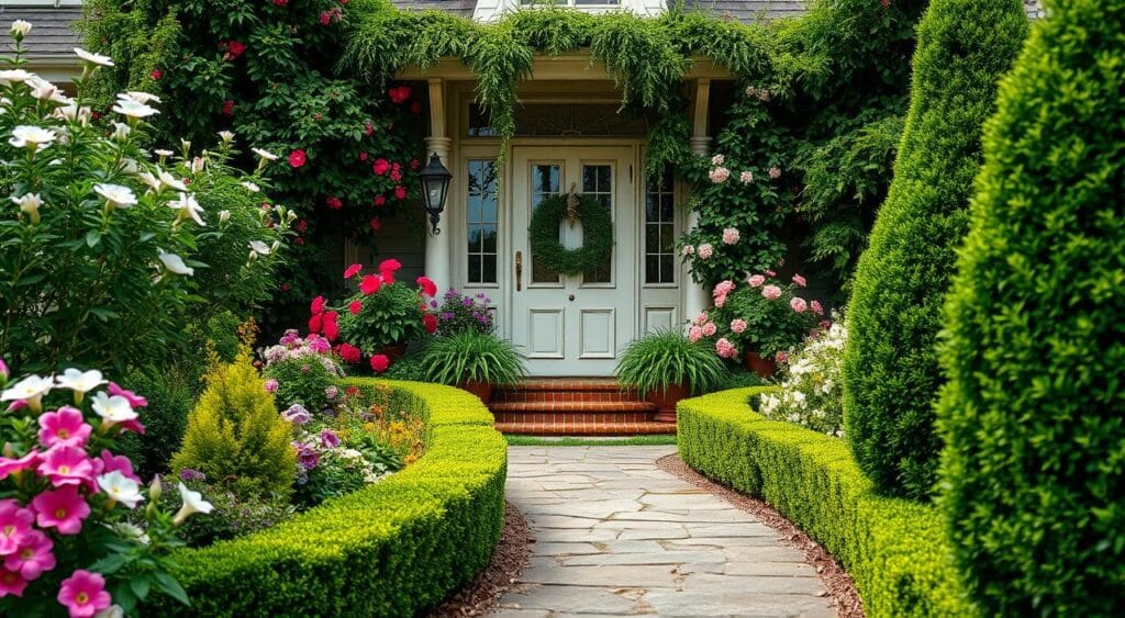 Ideias de Entrada de Casas com Jardim Simples 15 Benefícios de um jardim na entrada.