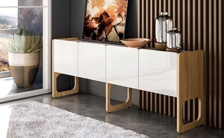 Explore 60 Estilos de Buffet para Elevar a Decoração da Sua Sala de Jantar! 3 Buffet para sala de jantar