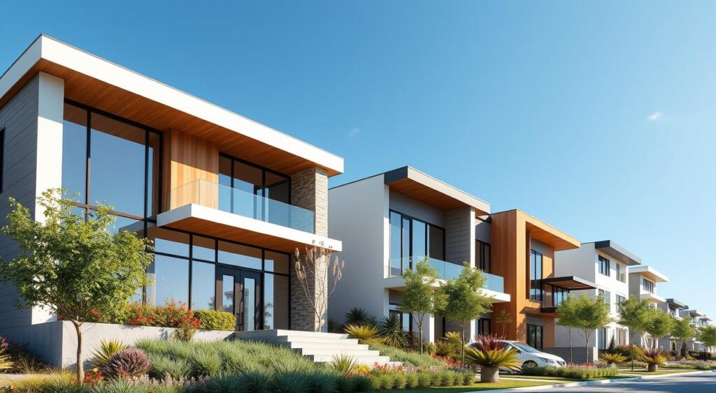 "Você Sabia? As Novas Tendências de Fachadas Modernas que Estão Transformando as Casas!" 5 Características das fachadas de casas modernas