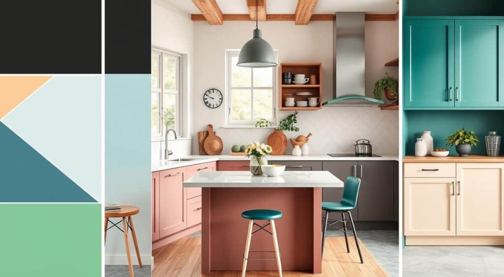 Ideias de Cor para Cozinha: Como Combinar Revestimentos e Móveis.