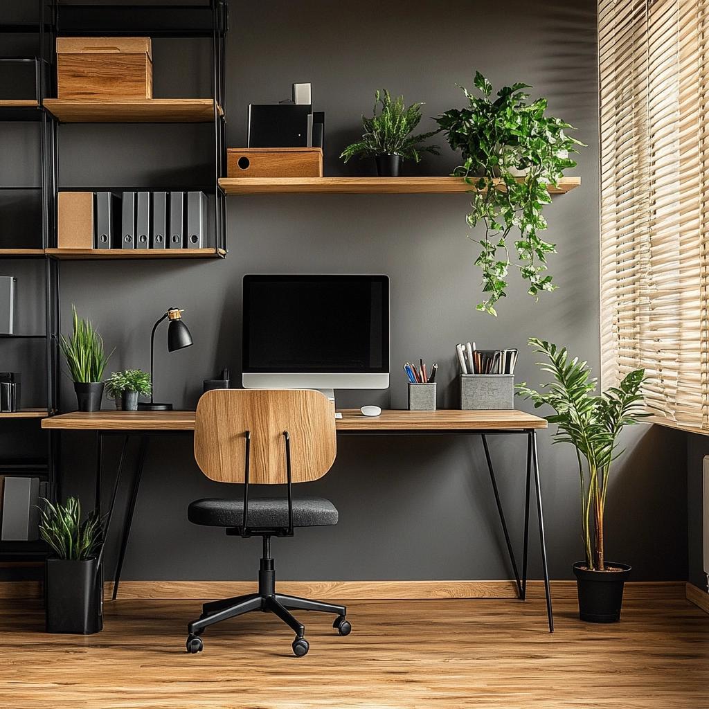 Como Criar um Espaço de Trabalho Funcional e Estiloso em Casa 1 Como Criar um Espaço de Trabalho Funcional e Estiloso em Casa