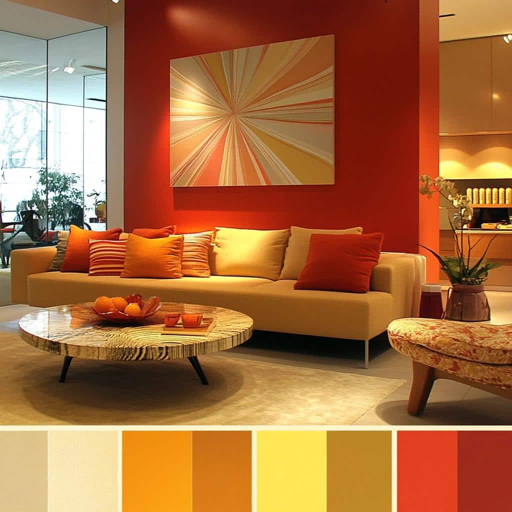 Como escolher a paleta de cores ideal para sua sala. 4 Como escolher a paleta de cores ideal para sua sala.