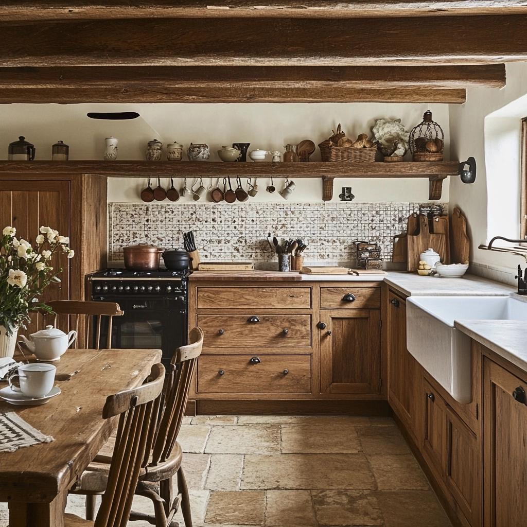 Como Transformar Sua Cozinha com o Estilo Tradicional Inglês 4 Como Transformar Sua Cozinha com o Estilo Tradicional Inglês