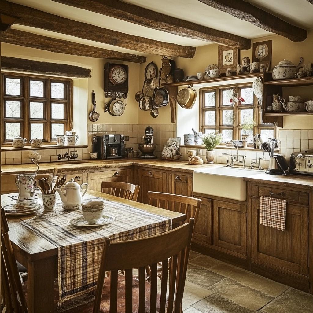 Como Transformar Sua Cozinha com o Estilo Tradicional Inglês 1 Como Transformar Sua Cozinha com o Estilo Tradicional Inglês