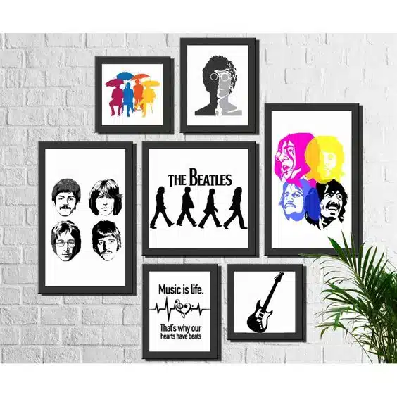 8 Ideias para Criar Composição de Quadros em Casa 9 Foto: Arte Quadro