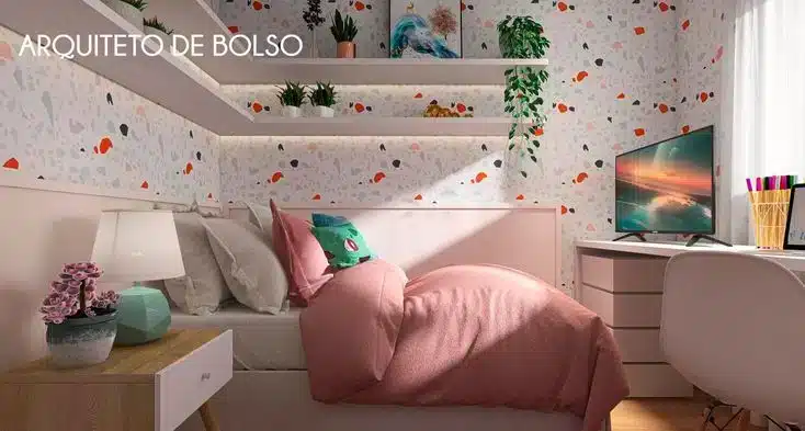 Decoração para o signo de Libra: Inspire-se e transforme seu espaço 5 Decoração signo de libra, quarto décor rosa