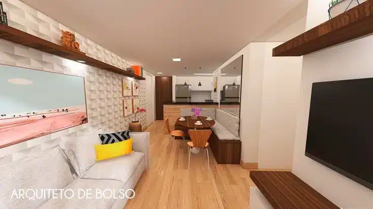 Decoração para o signo de Libra: Inspire-se e transforme seu espaço 10 Decoração signo de libra, sala conjugada