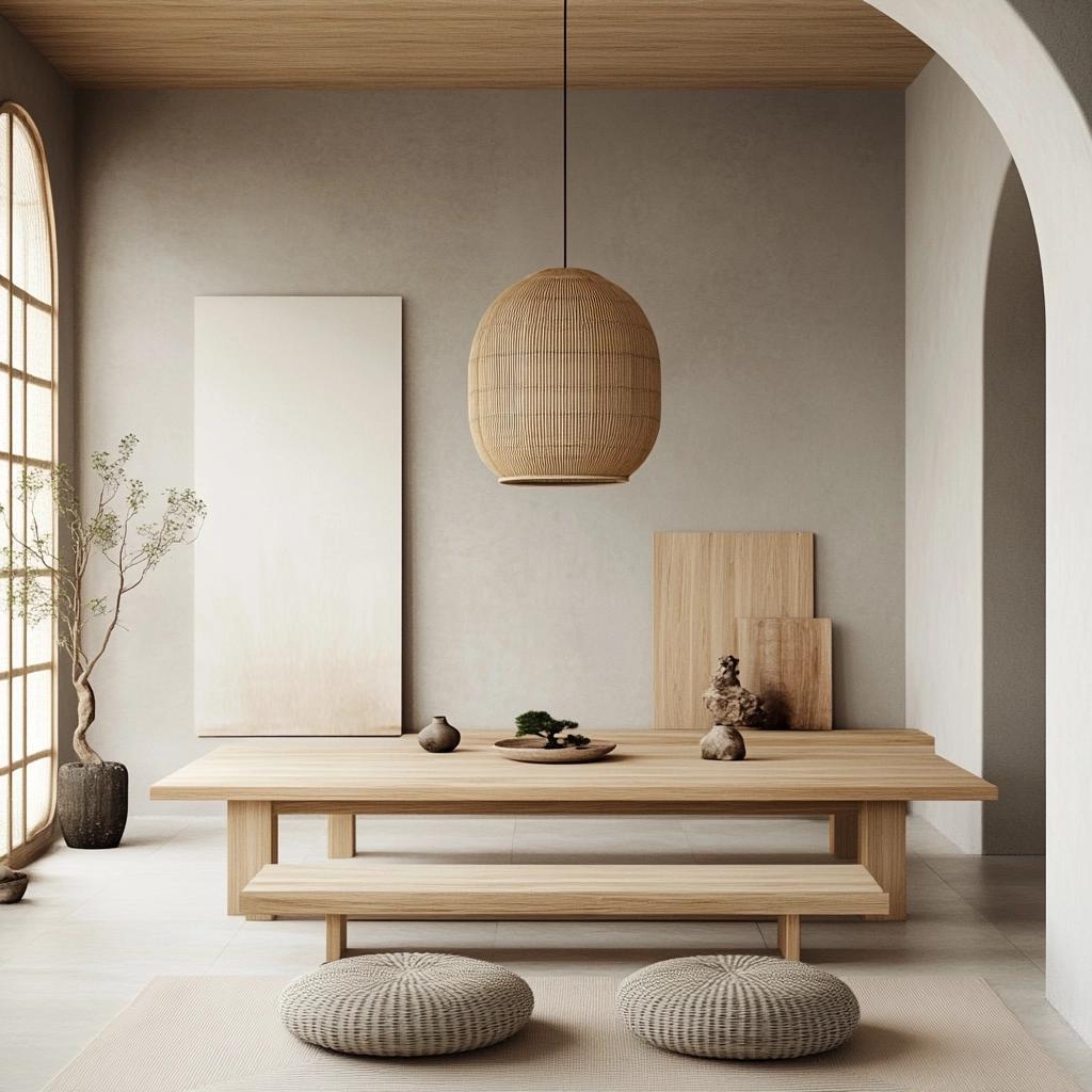 "Você Sabia? Os Segredos do Estilo Japandi que Transformam sua Decoração!" 2 As principais características do estilo Japandi na decoração