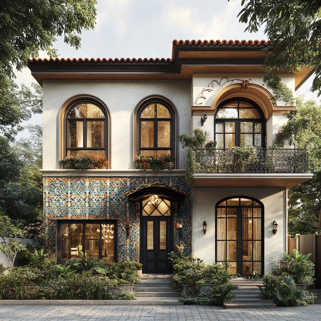 Explore 10 Estilos de Fachadas com Cerâmica que Impressionam e Inspiram! 2 Frente de Casas com Cerâmica: 10 Ideias e Estilos que Encantam