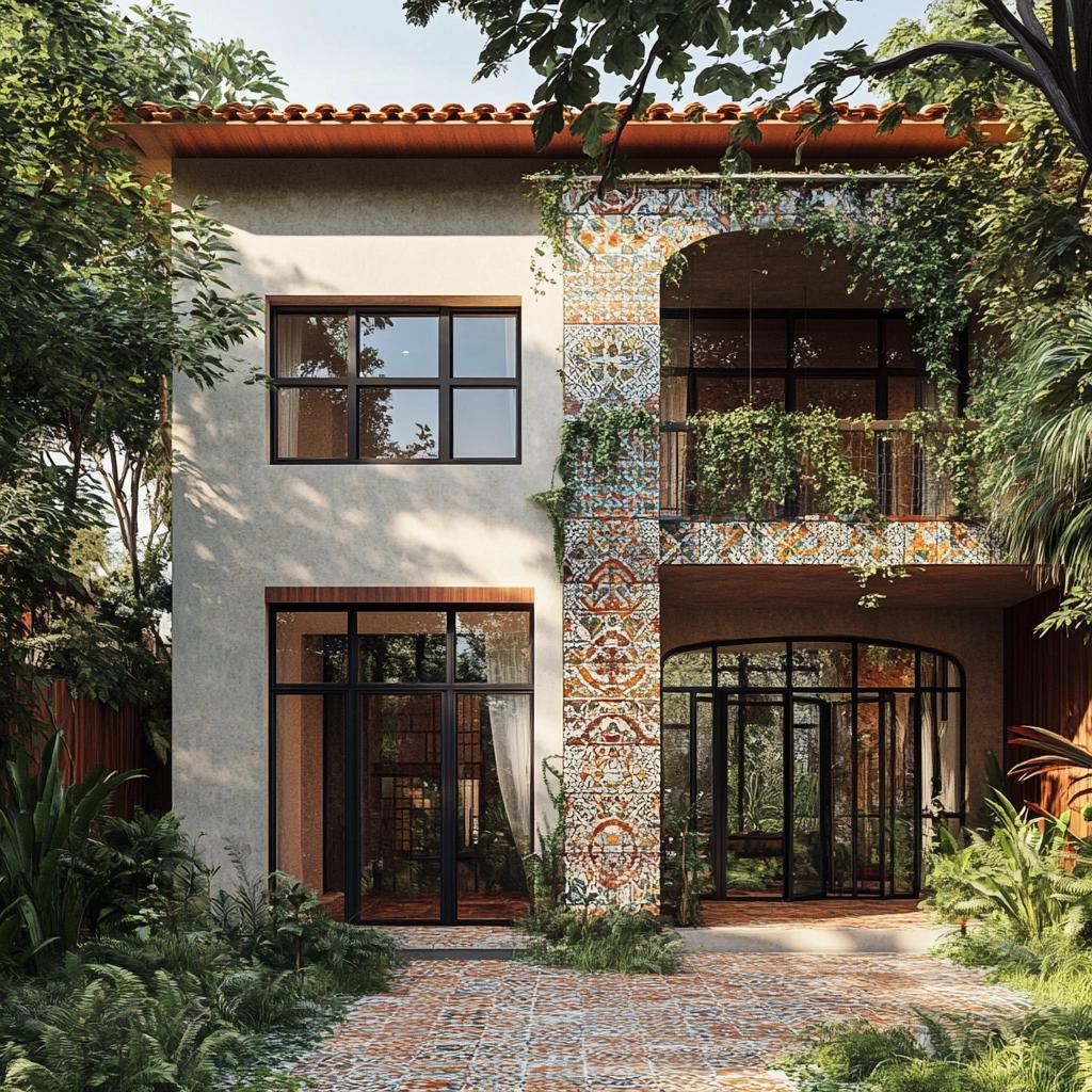 Explore 10 Estilos de Fachadas com Cerâmica que Impressionam e Inspiram! 4 Frente de Casas com Cerâmica: 10 Ideias e Estilos que Encantam