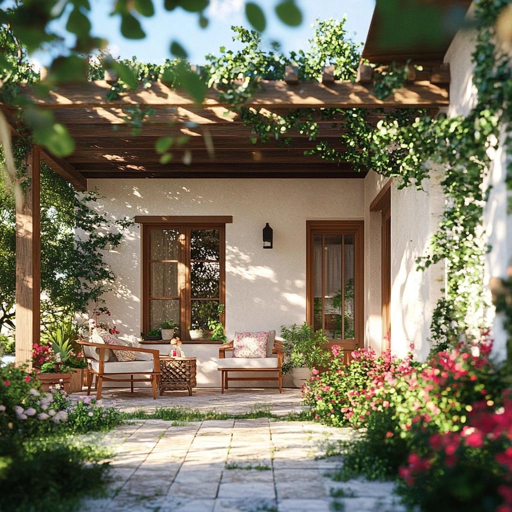 Transforme sua Casa: Segredos de Fachadas Simples com Varanda que Encantam! 8 Fachadas de Casas Simples com Varanda: Inspire-se!
