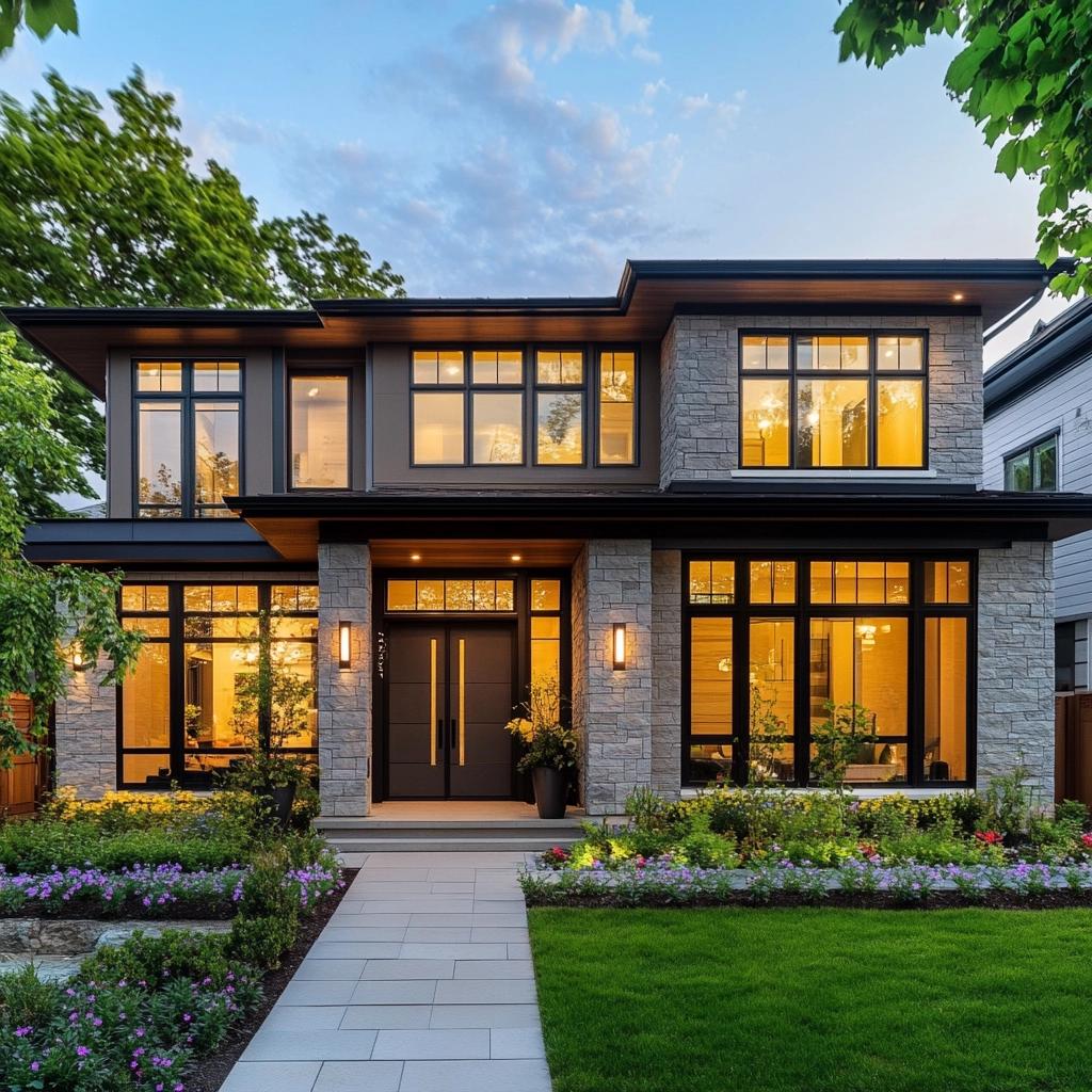 Fachadas Elegantes: Inspirações para Frente de Casas
