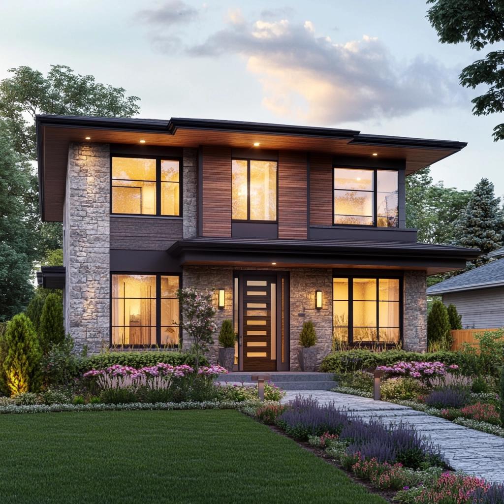 Fachadas Elegantes: Inspirações para Frente de Casas