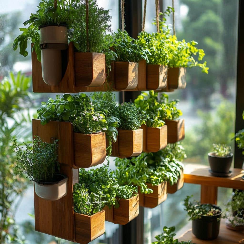 Transforme sua casa em um paraíso orgânico: 35 ideias incríveis para cultivar sua própria horta suspensa! 2 Horta suspensa: 35 ideias para cultivar alimentos orgânicos em casa