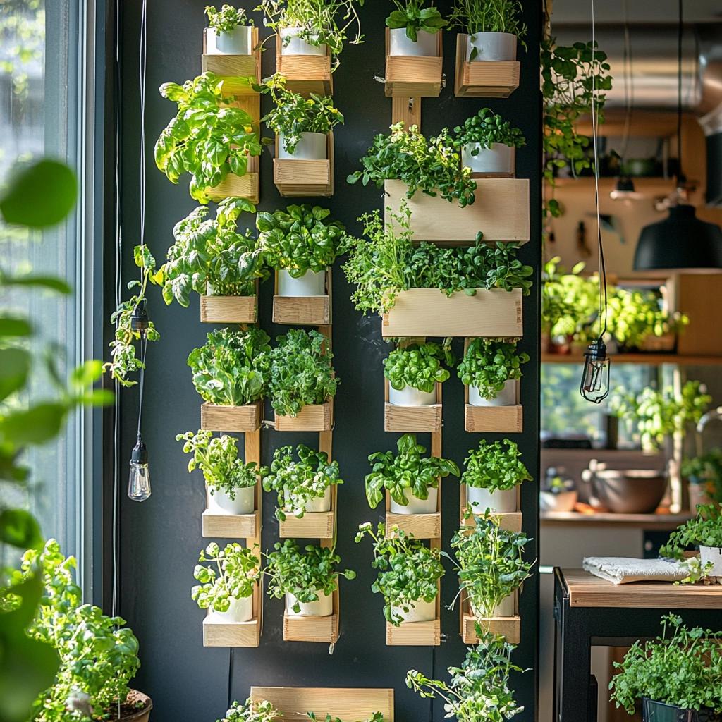 Transforme sua casa em um paraíso orgânico: 35 ideias incríveis para cultivar sua própria horta suspensa! 4 Horta suspensa: 35 ideias para cultivar alimentos orgânicos em casa