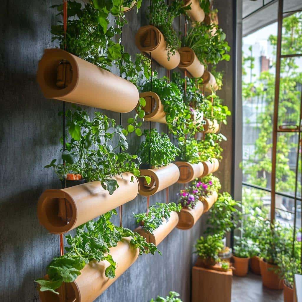 Transforme sua casa em um paraíso orgânico: 35 ideias incríveis para cultivar sua própria horta suspensa! 6 Horta suspensa: 35 ideias para cultivar alimentos orgânicos em casa