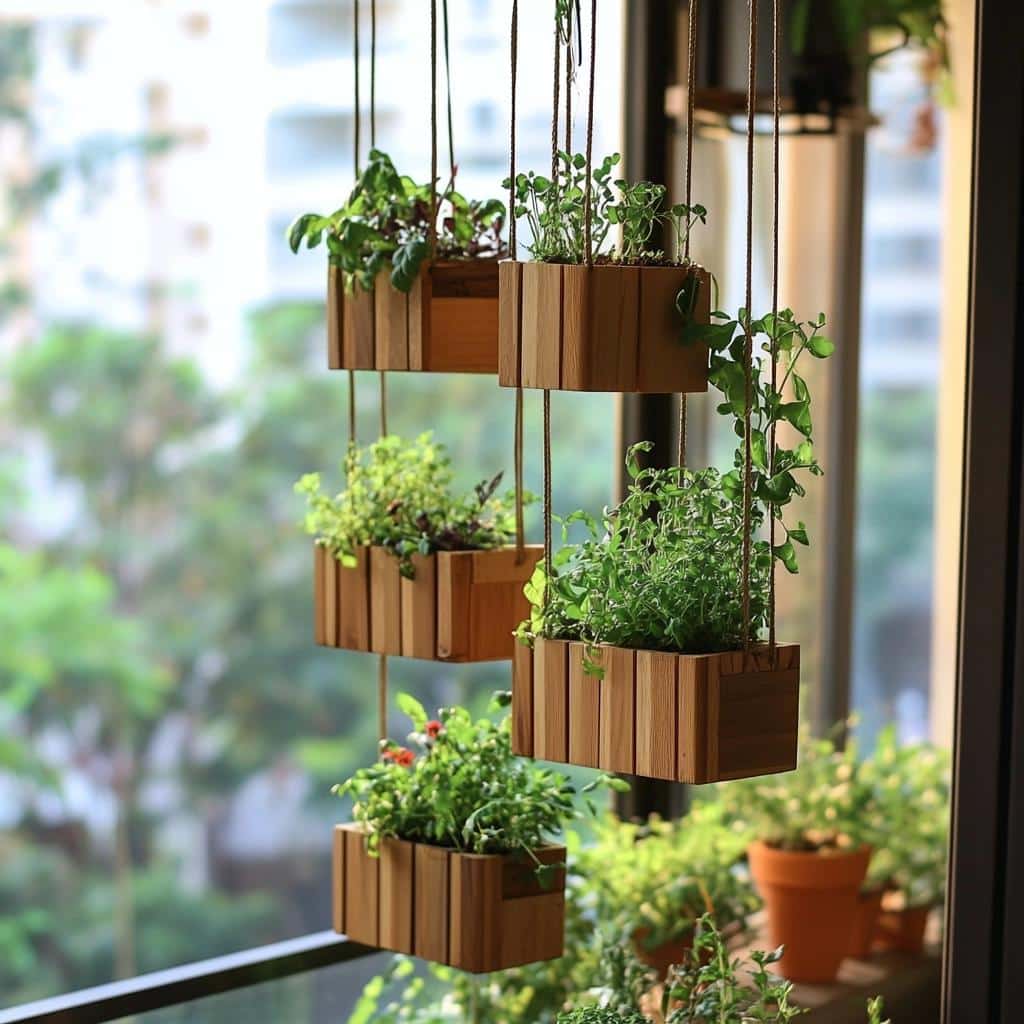 Transforme sua casa em um paraíso orgânico: 35 ideias incríveis para cultivar sua própria horta suspensa! 8 Horta suspensa: 35 ideias para cultivar alimentos orgânicos em casa