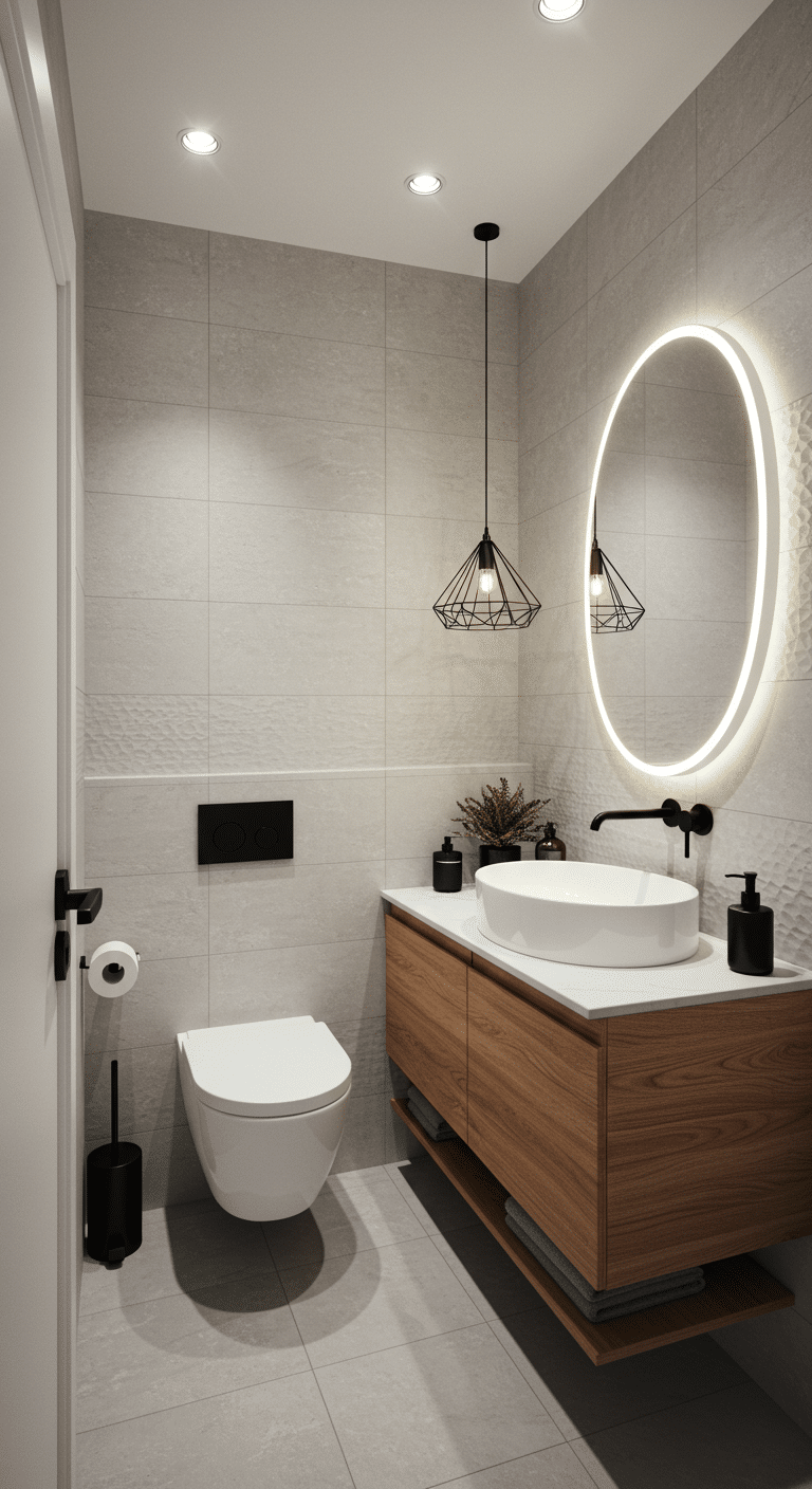 Transformando o Lavabo em um Espaço Clean e Elegante.(sugestão) Transformando o Lavabo em um Espaço Clean e Elegante
