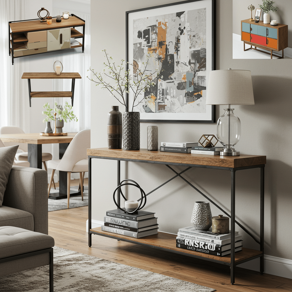 Aparador para Sala: Modelos Elegantes para a Decoração 1 Aparador para Sala