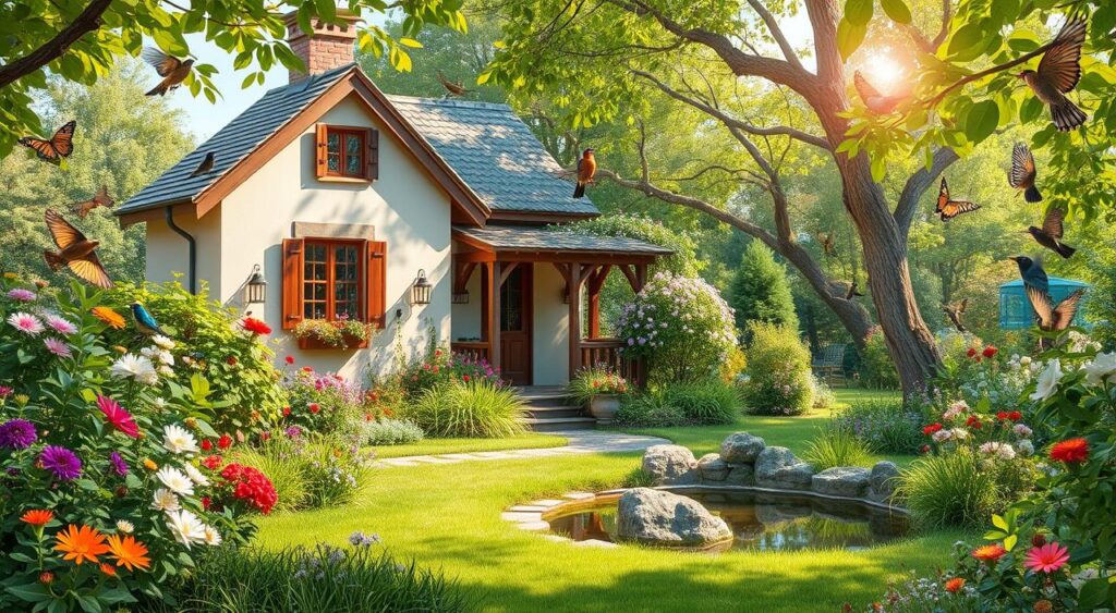 Casa com Jardim: Dicas para Um Refúgio Natural e Sustentável 9 Imagem que destaca a importância da natureza na vida cotidiana.