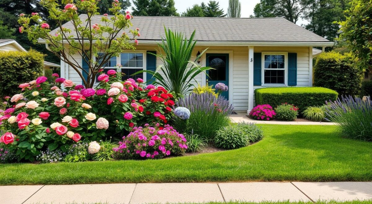 Inspire-se: Jardins Simples para a Frente da Sua Casa 3 Jardins para a frente de casas simples, mostrando a decoração e estética do jardim.