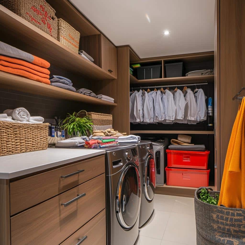 Transforme sua Lavanderia: Ideias Incríveis para Organizar Seu Espaço com Estilo! 2 Lavanderias Planejadas: 60 Ideias para Organizar Seu Espaço
