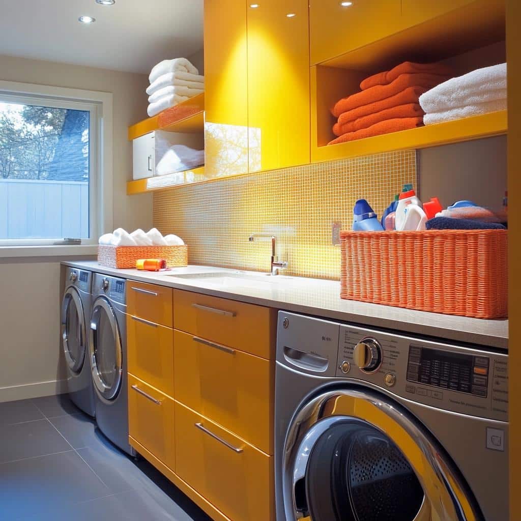 Transforme sua Lavanderia: Ideias Incríveis para Organizar Seu Espaço com Estilo! 8 Lavanderias Planejadas: 60 Ideias para Organizar Seu Espaço