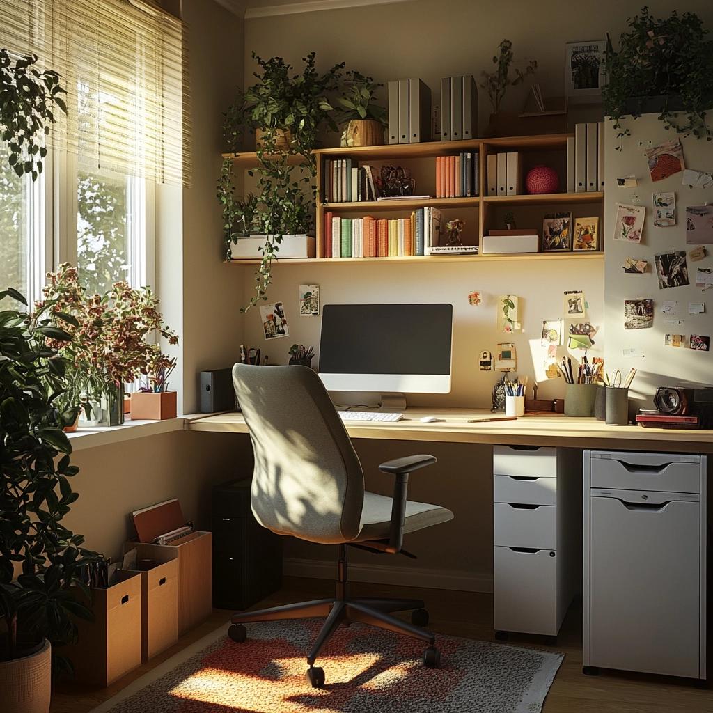 Como Criar um Home Office Confortável: Dicas Práticas para Profissionais em Casa 1 Como Criar um Home Office Confortável: Dicas Práticas para Profissionais em Casa