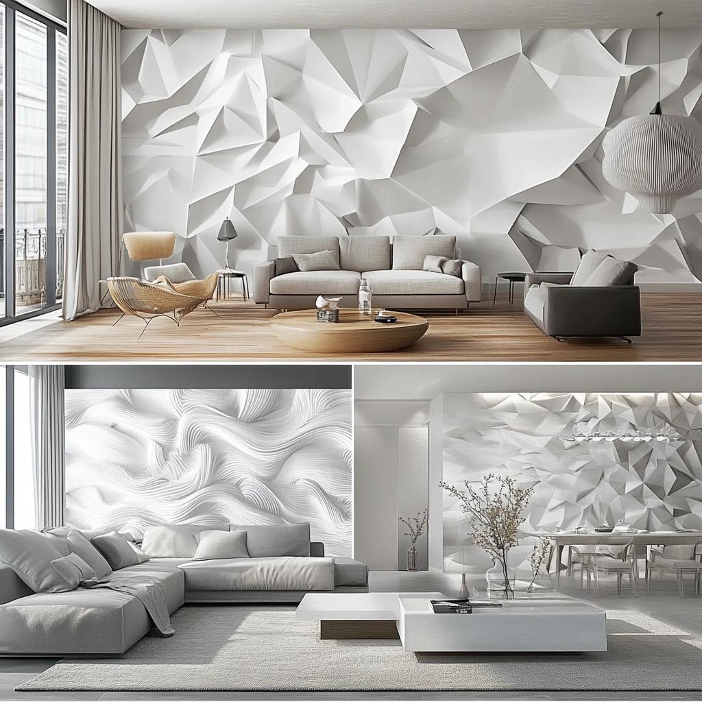 Papel de parede 3D: 35 ideias incríveis e onde comprar