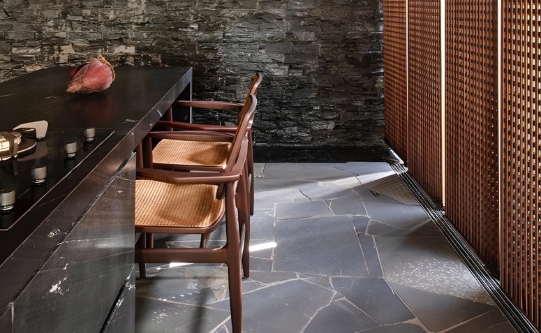 Pedras decorativas: 60 inspirações fantásticas de revestimento 10 Inspiração em varanda utilizando pedras