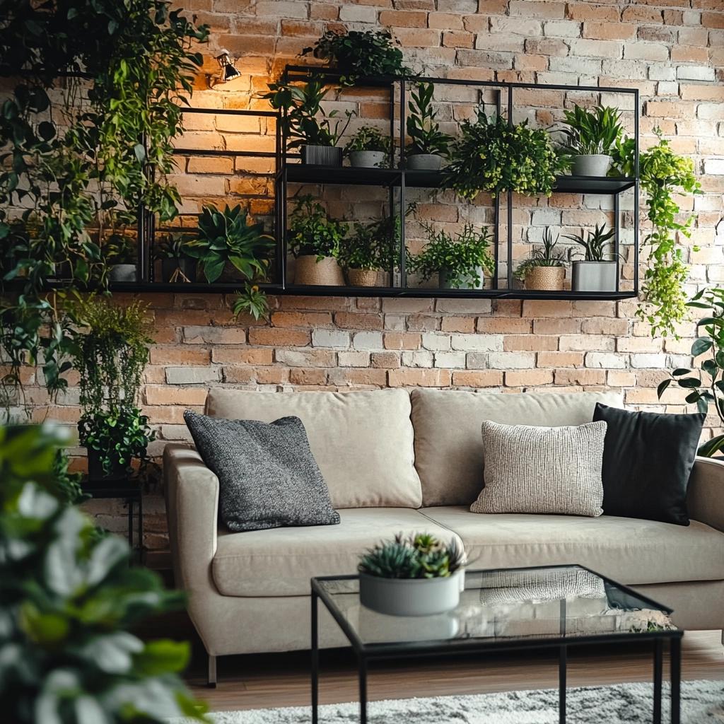 Transforme sua Sala: Dicas Surpreendentes para Usar Plantas Artificiais! 4 Dicas para Decorar com Plantas Artificiais na Sala