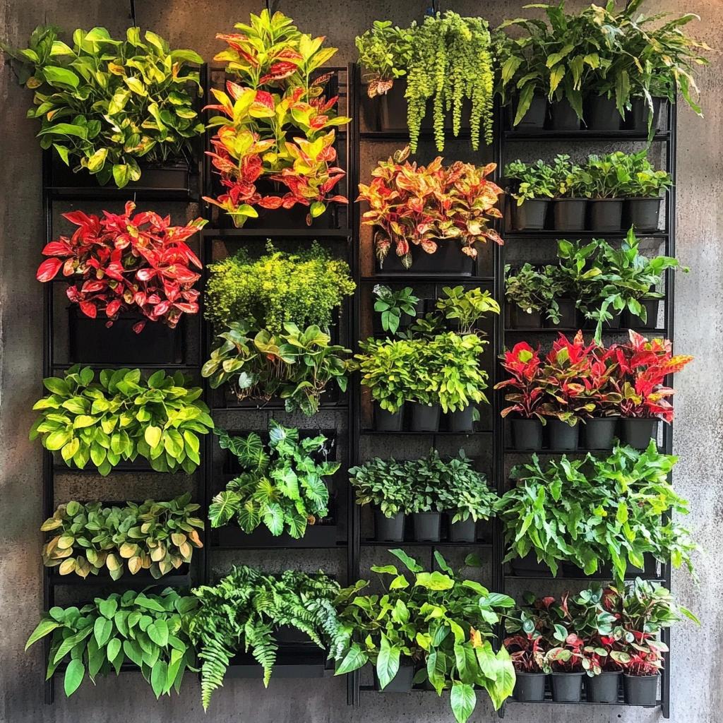 17 Plantas Perfeitas para Criar Um Jardim Vertical em Vasos 1 17 Plantas Perfeitas para Criar Um Jardim Vertical em Vasos