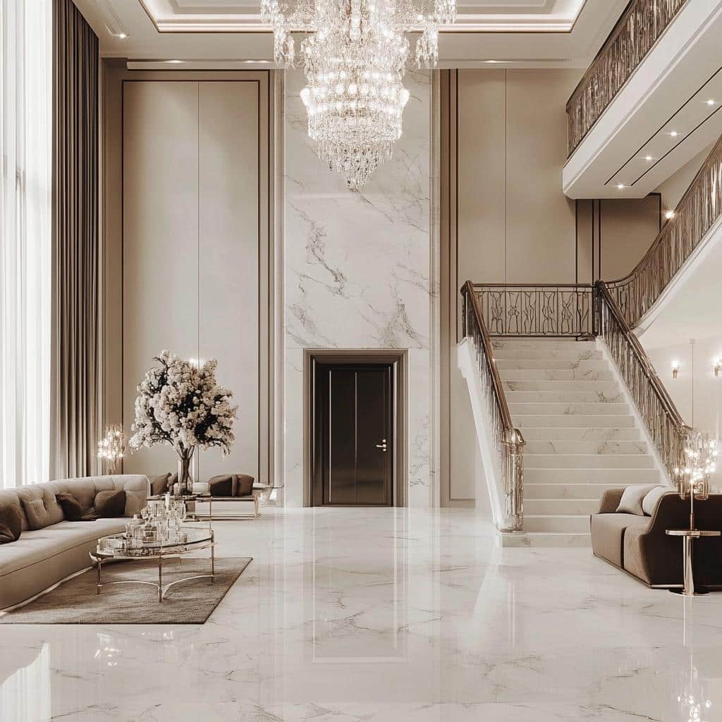 Porcelanato Carrara: A beleza do mármore com as vantagens do revestimento 10. 4 Porcelanato Carrara: A beleza do mármore com as vantagens do revestimento