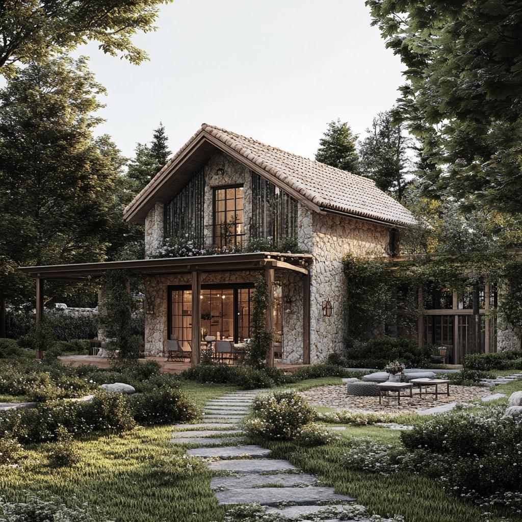 Como Projetar a Fachada Perfeita para Sua Casa de Campo 1 Como Projetar a Fachada Perfeita para Sua Casa de Campo