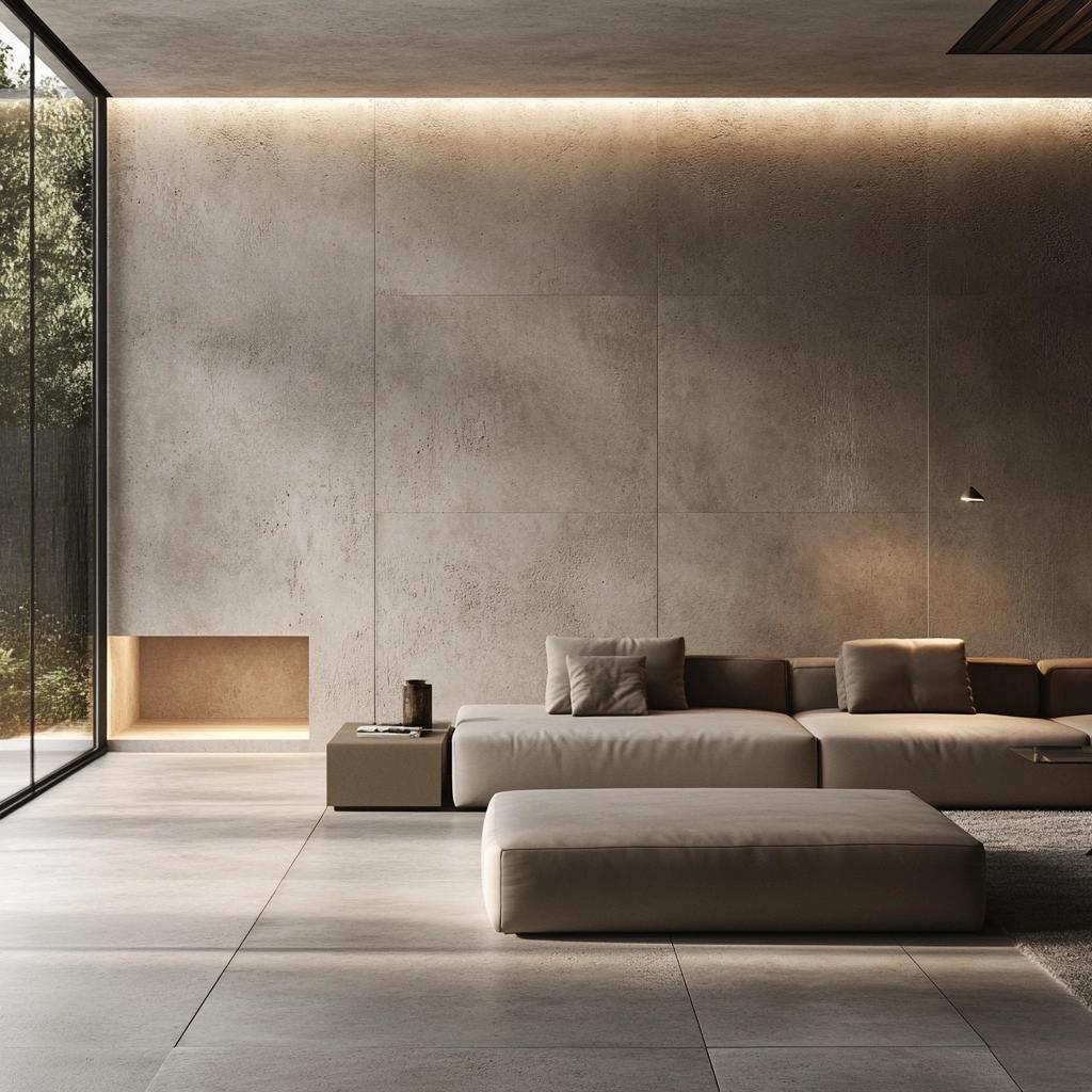 Revestimento cimentício: 50 modelos elegantes para sua decoração 8 Revestimento cimentício: 50 modelos elegantes para sua decoração