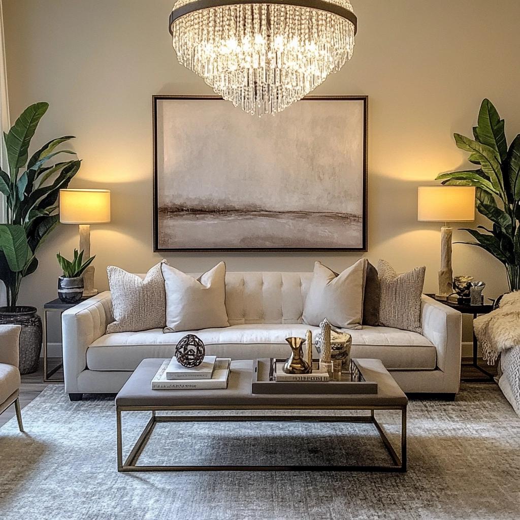Descubra 5 Itens Surpreendentes que Elevam a Sofisticação da sua Sala de Estar! 4 5 Itens que Transformam sua Sala de Estar com Sofisticação