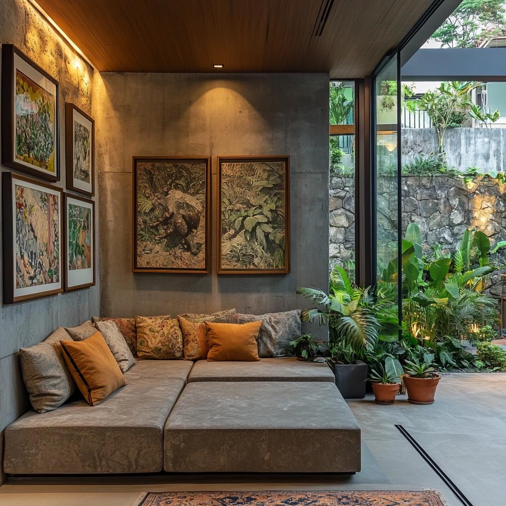 Descubra Como Sofás de Alvenaria Podem Revolucionar a Decoração da Sua Casa! 4 Sofás de Alvenaria: Ideias Versáteis para Decorar sua Casa