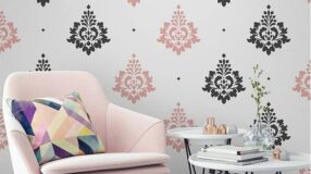 Descubra como paredes coloridas podem revolucionar o ambiente da sua casa! 7 Foto de stencil para parede 1