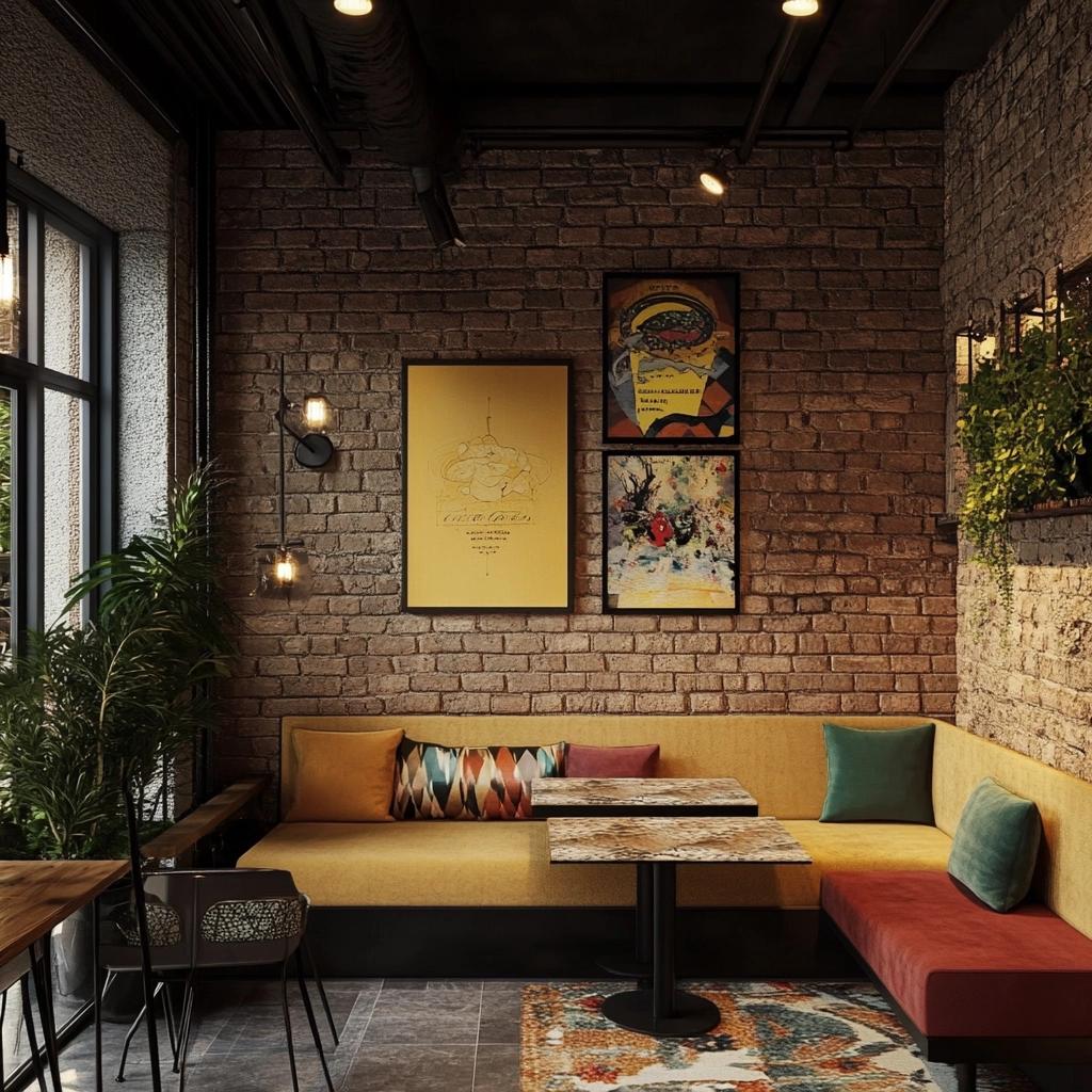 Transforme Seu Espaço: O Poder dos Tijolinhos na Decoração Elegante! 6 Tijolinhos na Decoração: Uma Reinterpretação Elegante