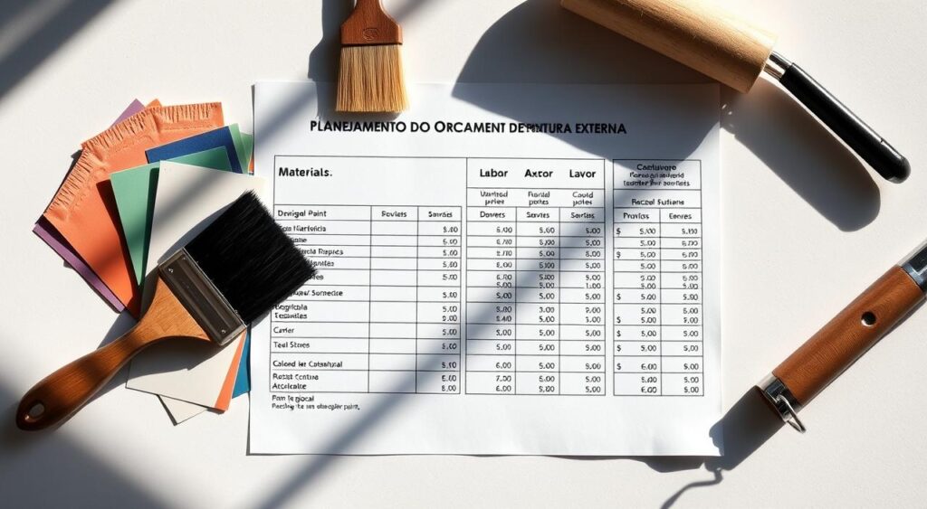 Descubra Como Renovar a Pintura Externa da Sua Casa Sem Gastar Muito! 7 Imagem de orçamento da pintura externa.