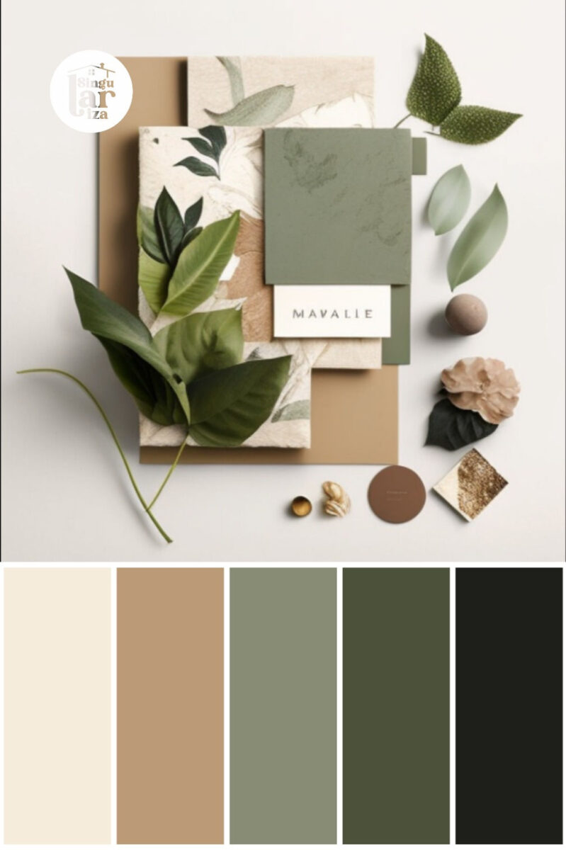 Fachadas com tons naturais: como combinar marrom, areia e verde sem pesar no visual