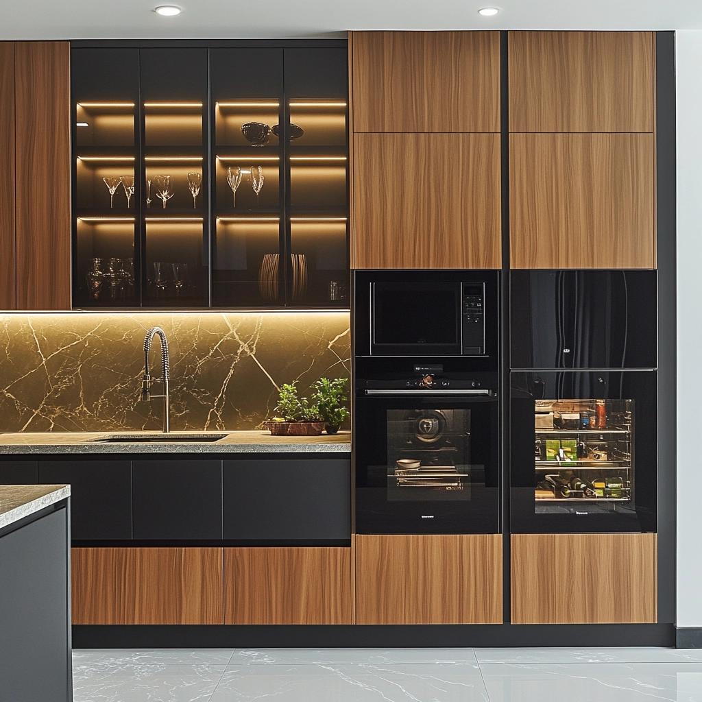 Revele a Personalidade da Sua Cozinha: 90 Armários Planejados que Transformam Espaços! 8 90 Armários de Cozinha Planejado que Esbanjam Personalidade